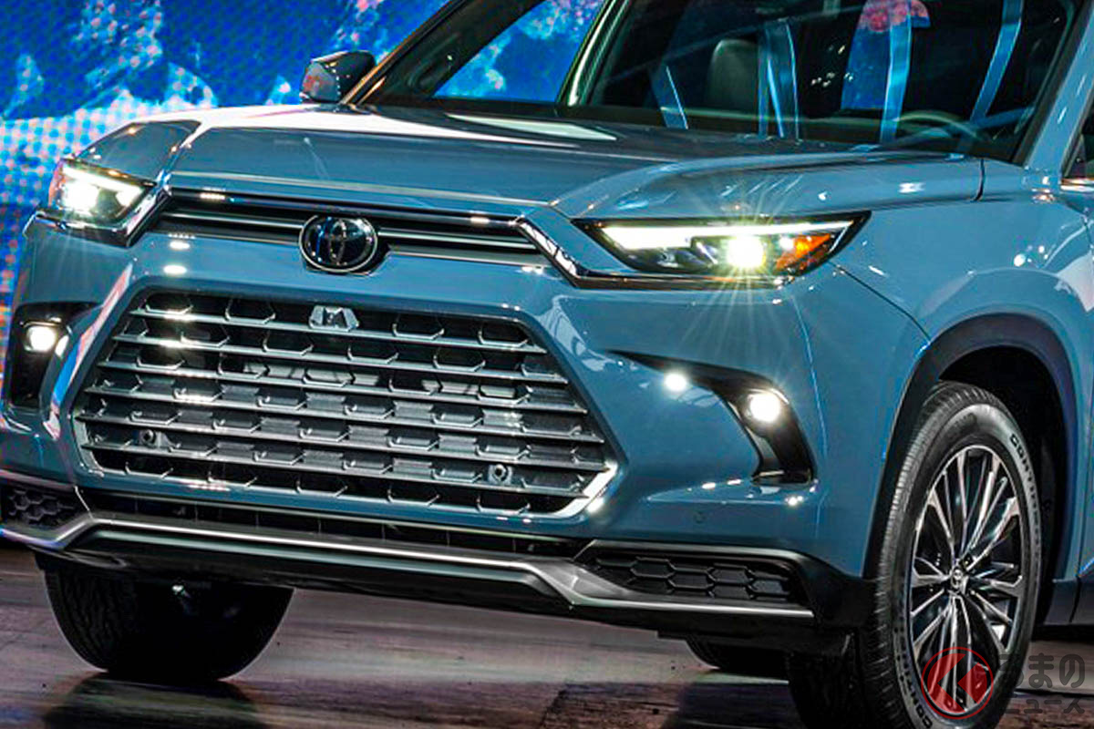 トヨタ史上最もパワフル! トヨタ新型「グランドハイランダー」