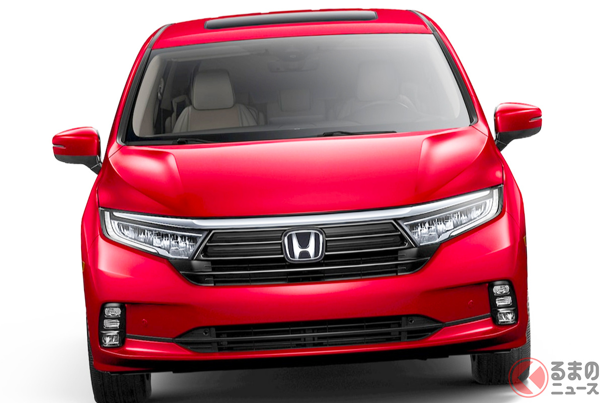 北米専用「オデッセイ」は全長5m超えの巨大ミニバンとなる