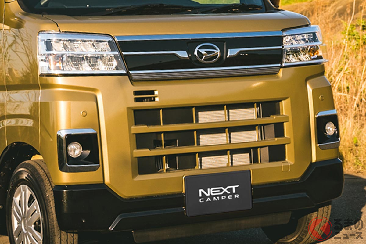 軽キャンパーキット「ネクストキャンパー」を装着したダイハツ新型「アトレー」