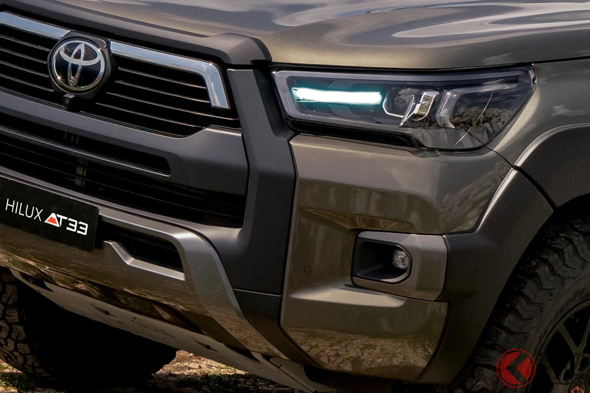 イタリアで限定販売される究極オフロード仕様の「ハイラックス AT33」