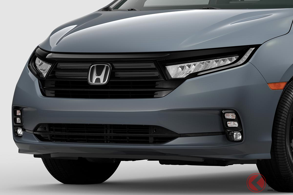 米国仕様のオデッセイは全長5.2mの巨大ミニバン