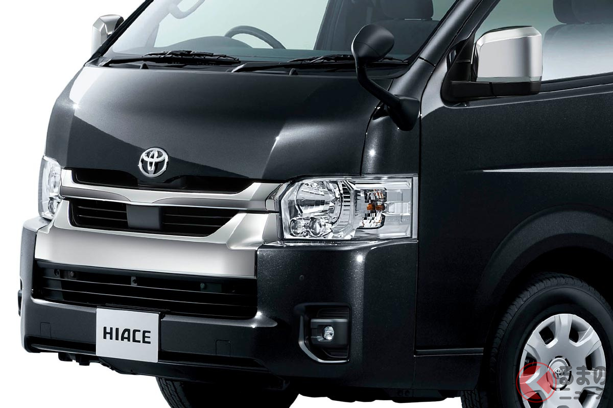 商用でも乗用でも人気のトヨタ「ハイエース」
