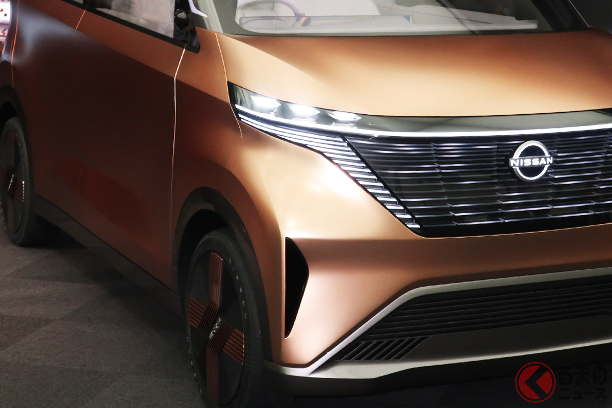 電気自動車のコンセプトカー「ニッサン IMk」