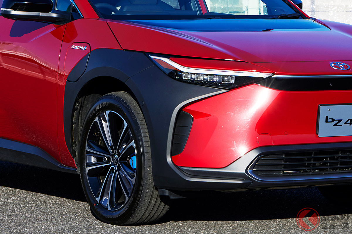 トヨタ新型「bZ4X」