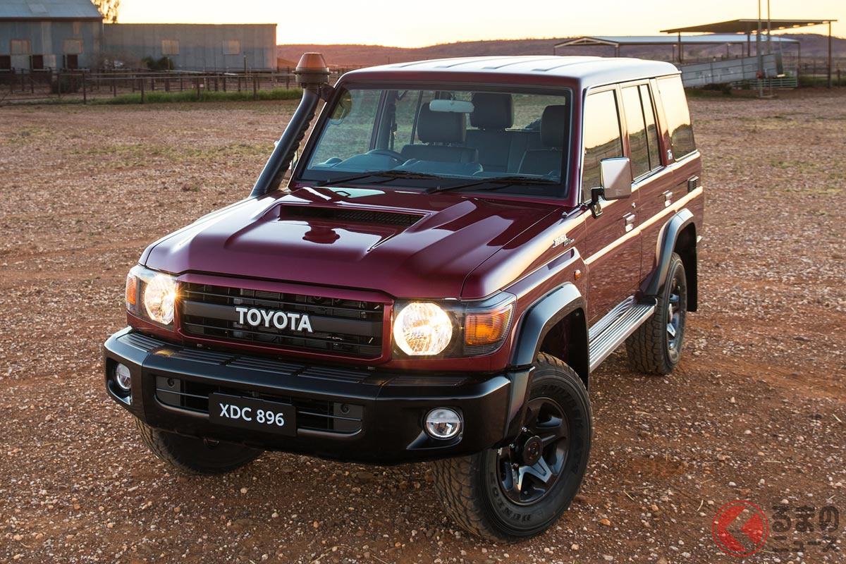 オーストラリア仕様の「ランドクルーザー70」を日本仕様にしたものが再々販されるのか?