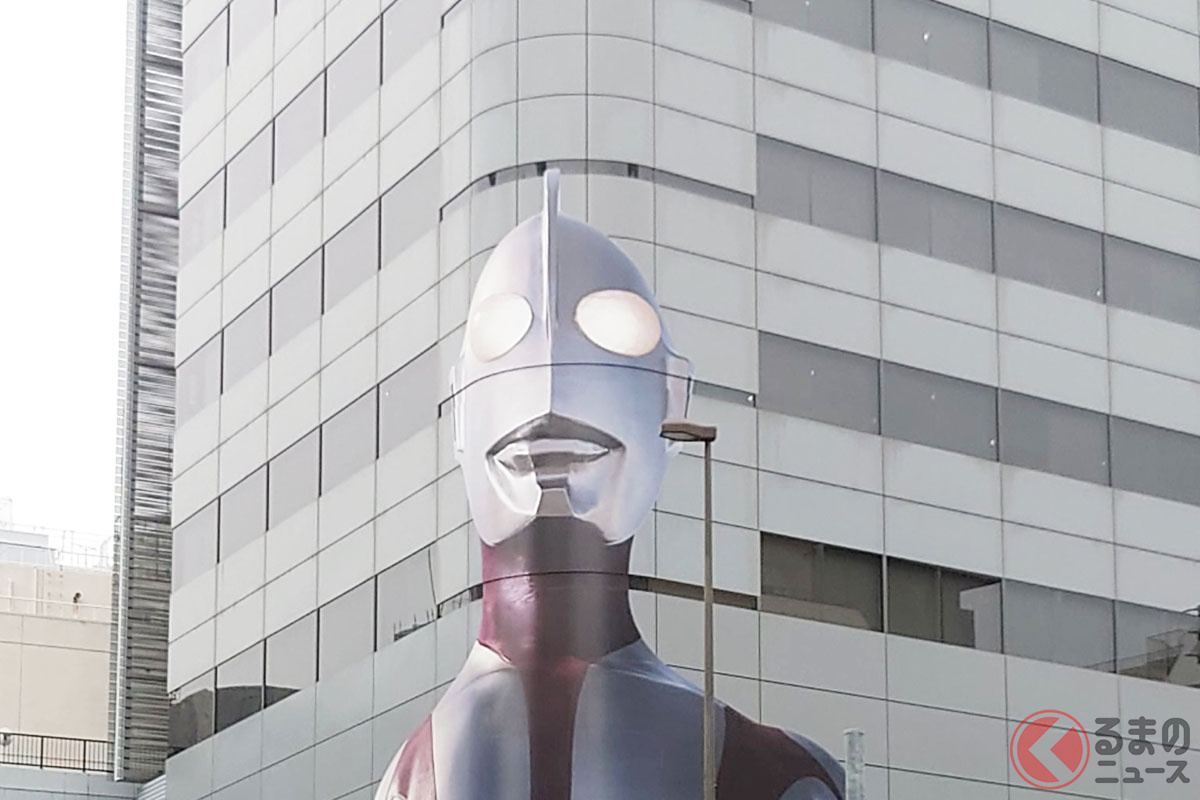 シンウルトラマンが奇跡的なコラボ!? 画像提供:すえきち(@suekichiii)さん