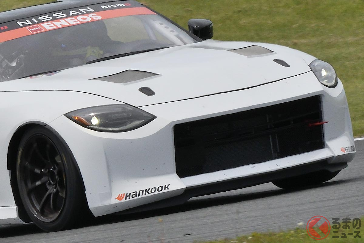 S耐公開テストで新型「NISSAN Z」のレースカーが走った!
