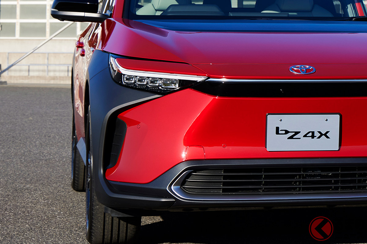 bZシリーズ第1弾として投入されるトヨタ新型「bZ4X」