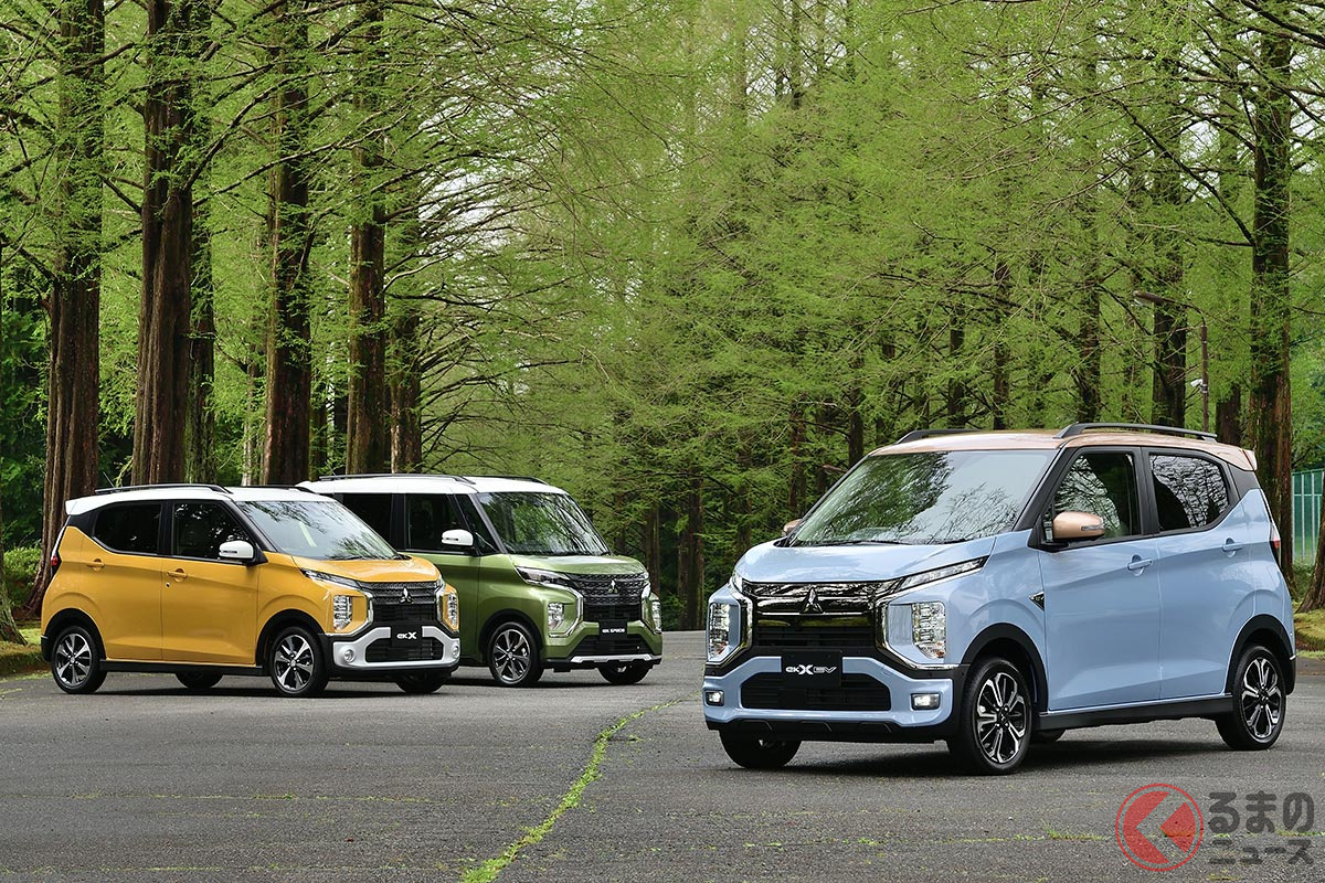 SUVテイストの軽自動車「eKクロスシリーズ」にEV追加