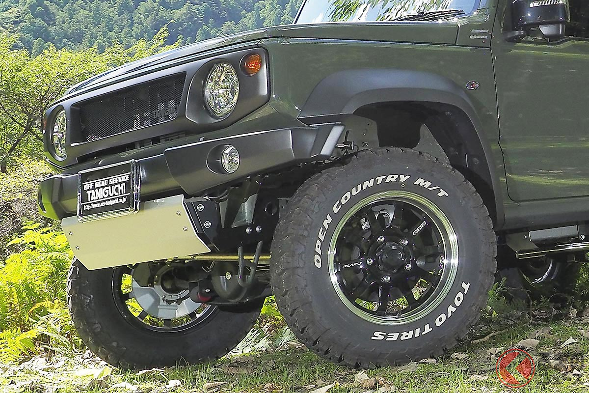 スズキ ジムニー 人気でカスタムも大盛況 定番 アゲ系 だけじゃない 流行りのカスタム手法は くるまのニュース スズキ ジムニー 人気でカスタムも大盛況 定番 アゲ系 だけじゃない 流行りのカスタム手法は くるまのニュース