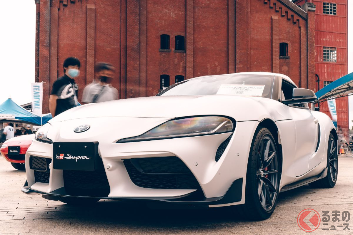 新型「GRスープラ」の実車初公開! さらにスポーツカーからEVまで横浜に最新モデルが集結! (画像提供:TOYOTA GAZOO Racing)