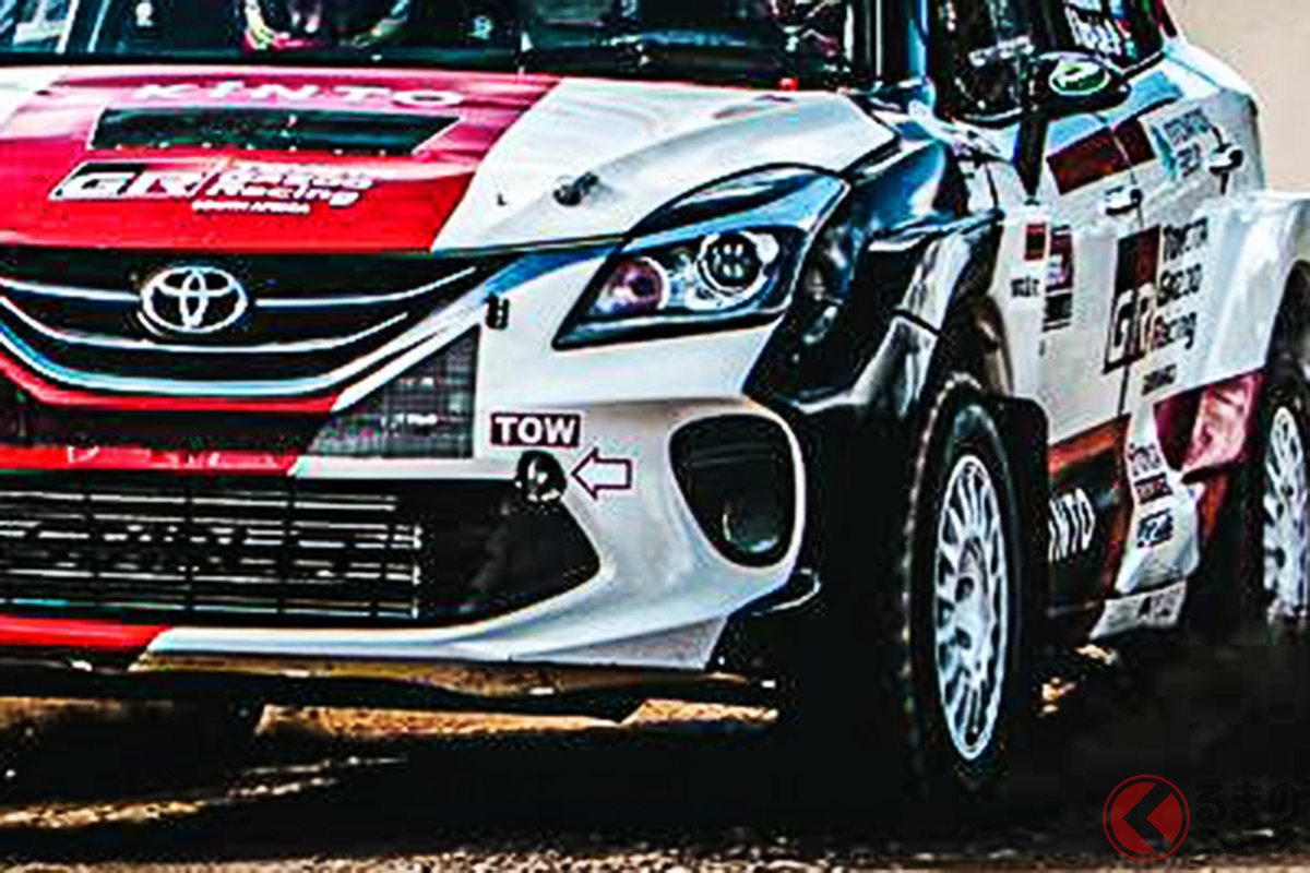 TGR南アフリカが南アフリカラリー選手権に投入する「スターレット」ラリー仕様(画像:TGR南アフリカ 公式フェイスブックより)