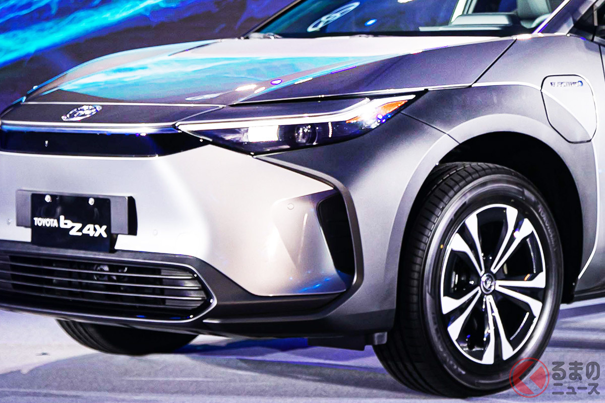 bZシリーズ第1弾として投入されるトヨタ新型「bZ4X」
