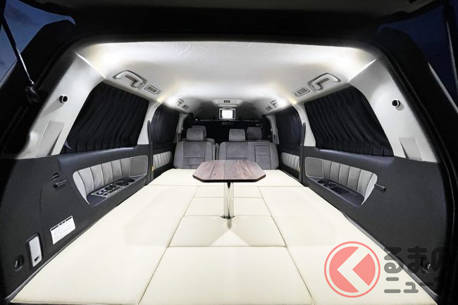 100万円以下でトヨタ アルファード キャンピングカー が買える 車中泊仕様 ダブルベッド搭載 の安価に手に入るワケ くるまのニュース 100万円以下でトヨタ アルファード キャンピングカー が買える 車中泊仕様 ダブルベッド搭載 の安価に手に入るワケ くるまのニュース