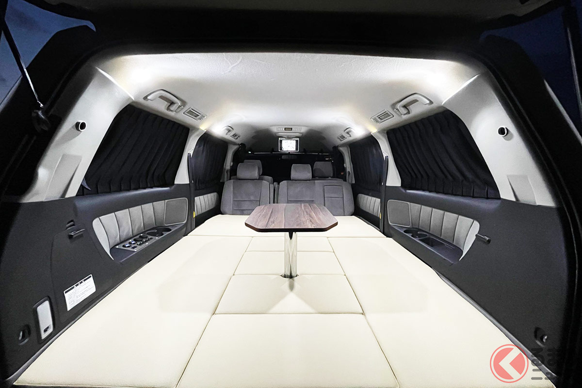 100万円以下でトヨタ アルファード キャンピングカー が買える 車中泊仕様 ダブルベッド搭載 の安価に手に入るワケ くるまのニュース 100万円以下でトヨタ アルファード キャンピングカー が買える 車中泊仕様 ダブルベッド搭載 の安価に手に入るワケ くるまのニュース