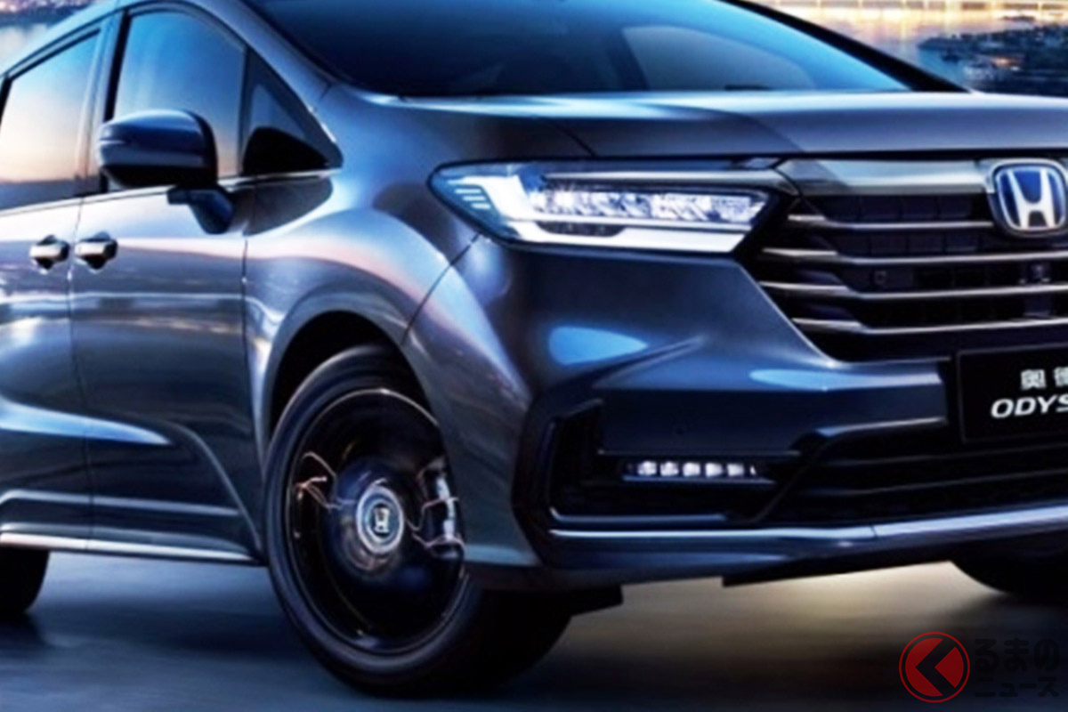 広汽ホンダが中国で展開する「オデッセイ」(画像は「エリート」ではない通常仕様)