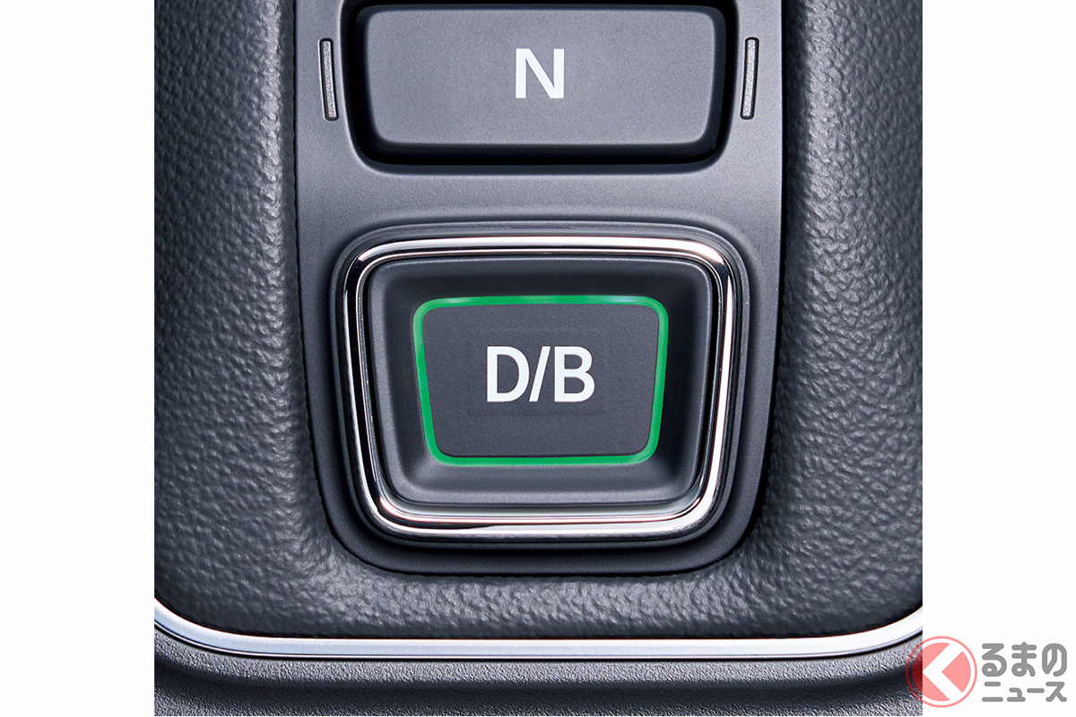 ホンダ 新型「ステップワゴン」ハイブリッド車専用ボタン式シフト「エレクトリックギアセレクター」