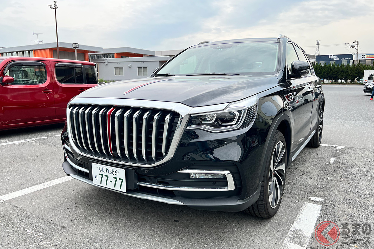 超ド級な高級suv 紅旗 Hs7 が日本ナンバー取得 純中国製suvが公道デビュー くるまのニュース 超ド級な高級suv 紅旗 Hs7 が日本ナンバー取得 純中国製suvが公道デビュー くるまのニュース