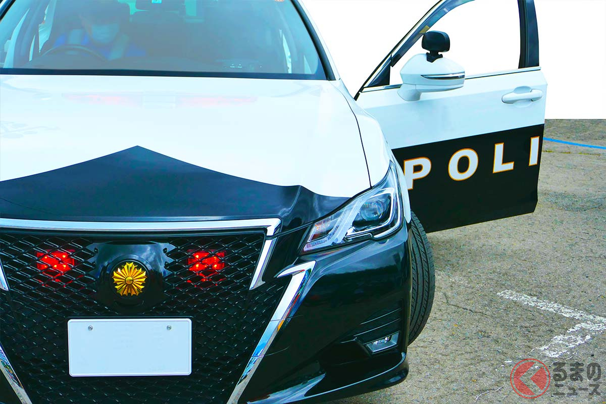 とくに何か悪いことをしたわけでなくても緊張してしまうパトカー(画像はイメージ)