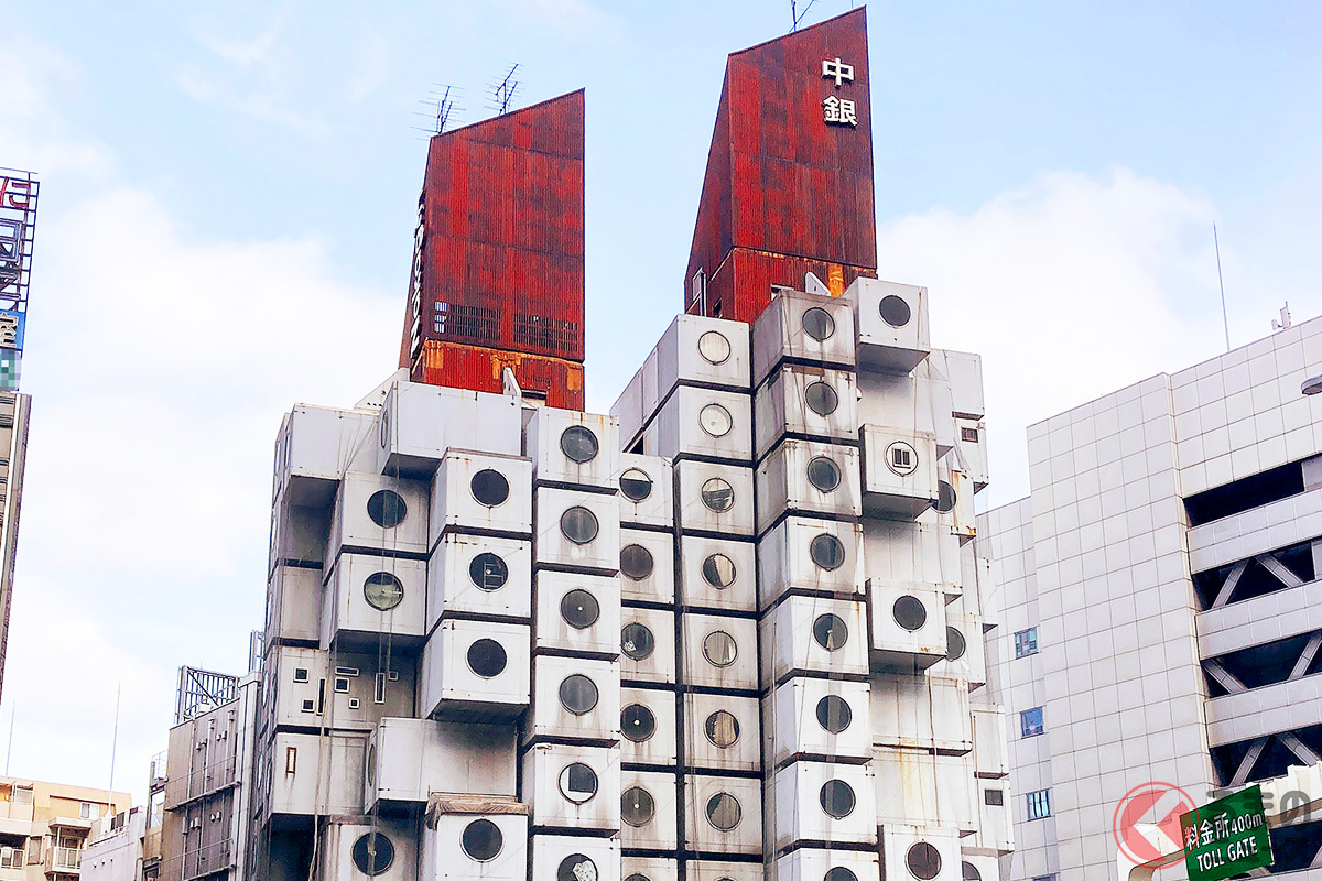 あの中銀カプセルタワービルがトレーラーに?