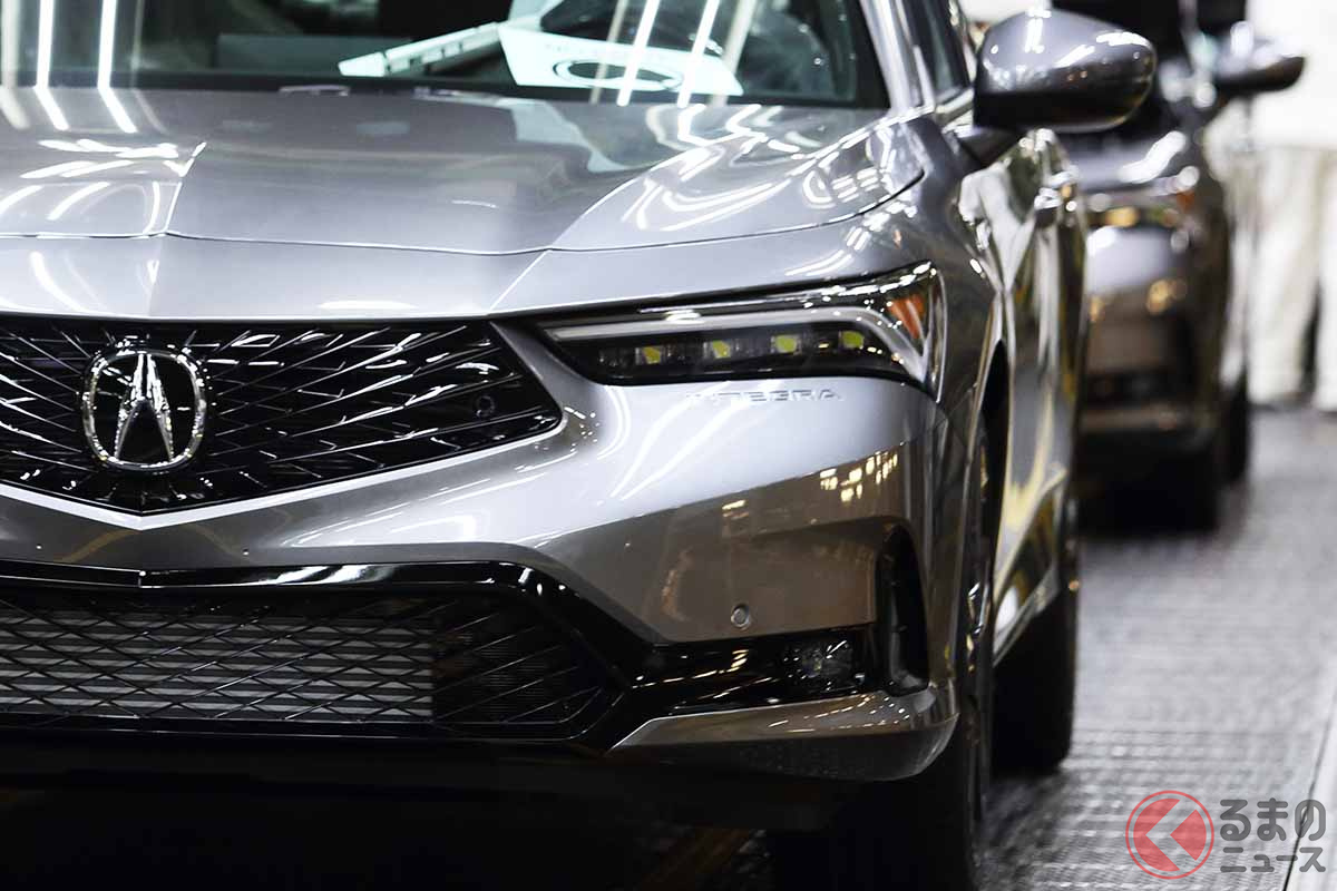 スポーティな走りに期待!アキュラが公開した新型「インテグラ」の走行イメージ(画像:アキュラ公式インスタグラム)