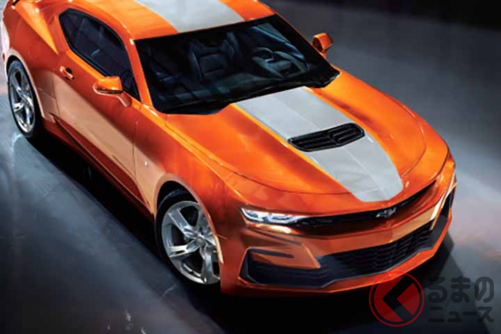 シボレー「カマロVIVID ORANGE EDITION」
