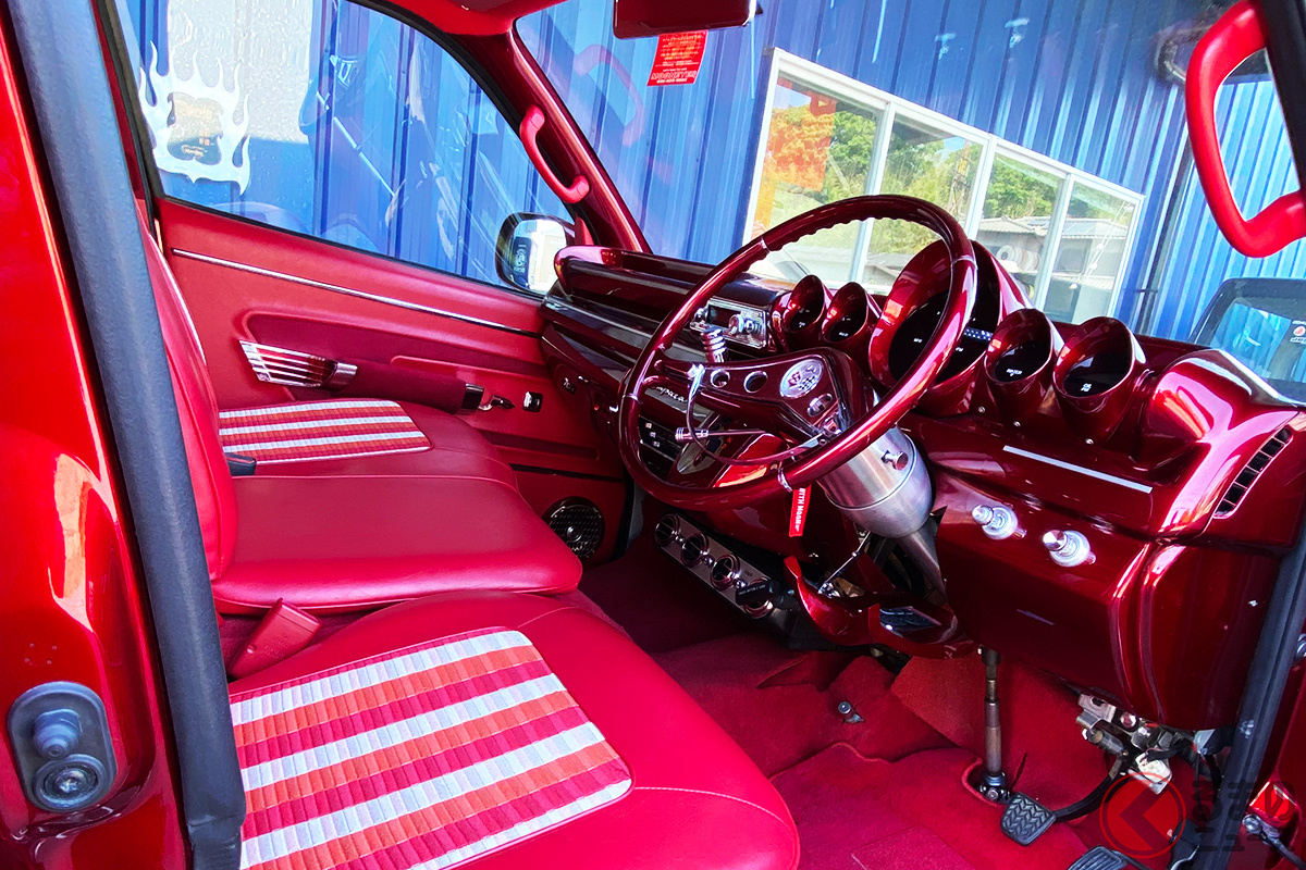 V8搭載のトヨタ ハイエース に驚愕 アメ車カスタムのクオリティ高し インパラ仕様のトヨタ車とは くるまのニュース V8搭載のトヨタ ハイエース に驚愕 アメ車カスタムのクオリティ高し インパラ仕様のトヨタ車とは くるまのニュース