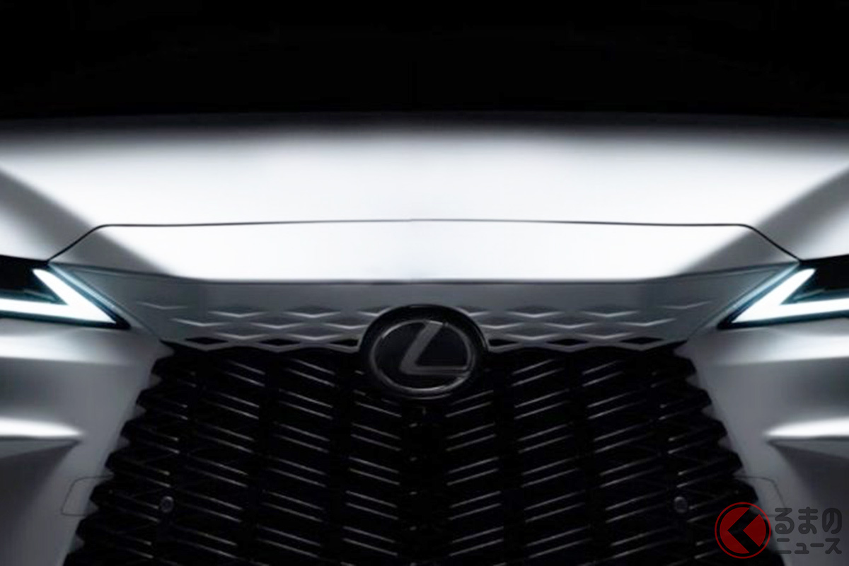 先行公開された新型「RX」のティザー画像を加工したもの(画像提供:しろおに@生粋のYSTKER @shiro2064)