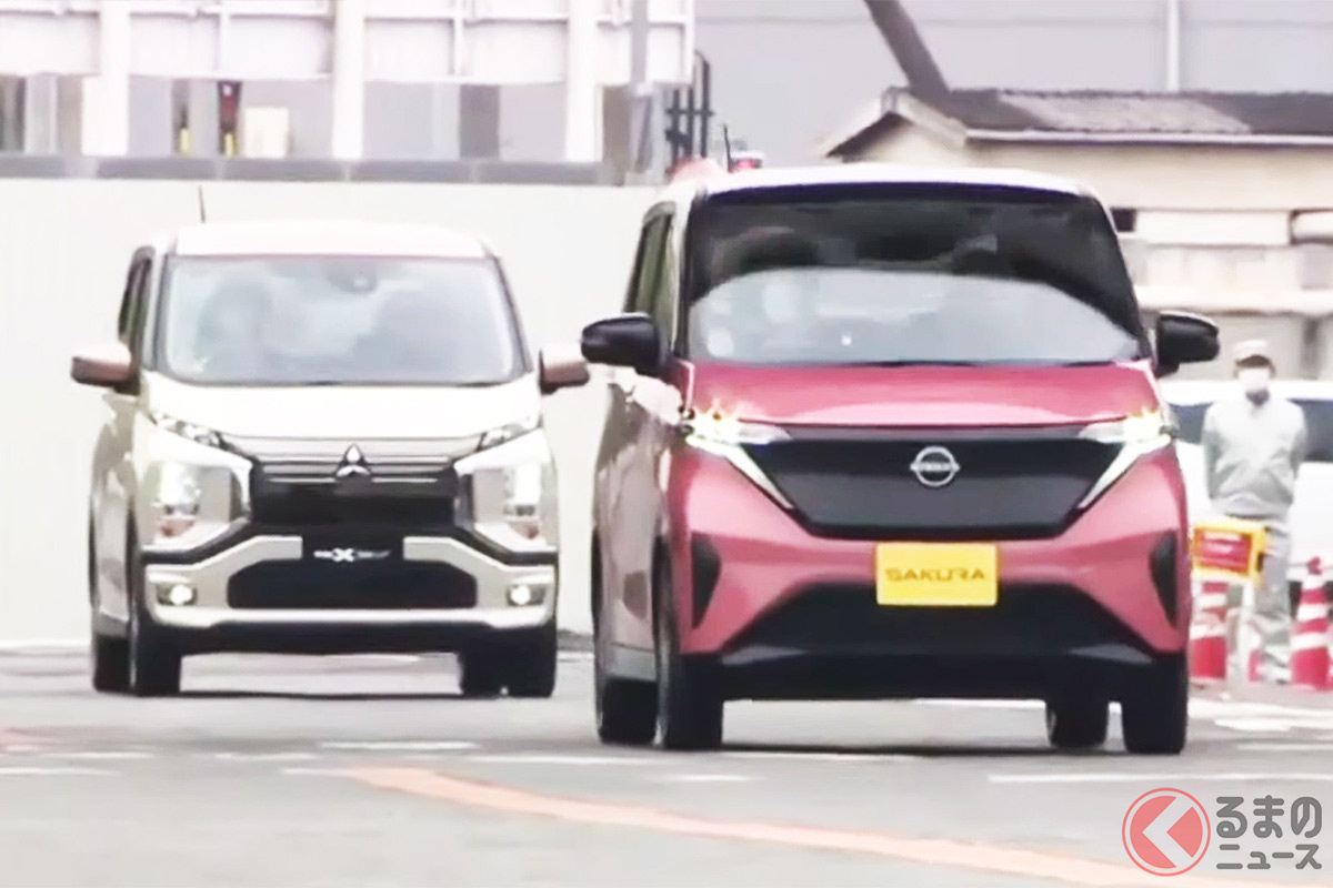 両社が発表した新型軽EV