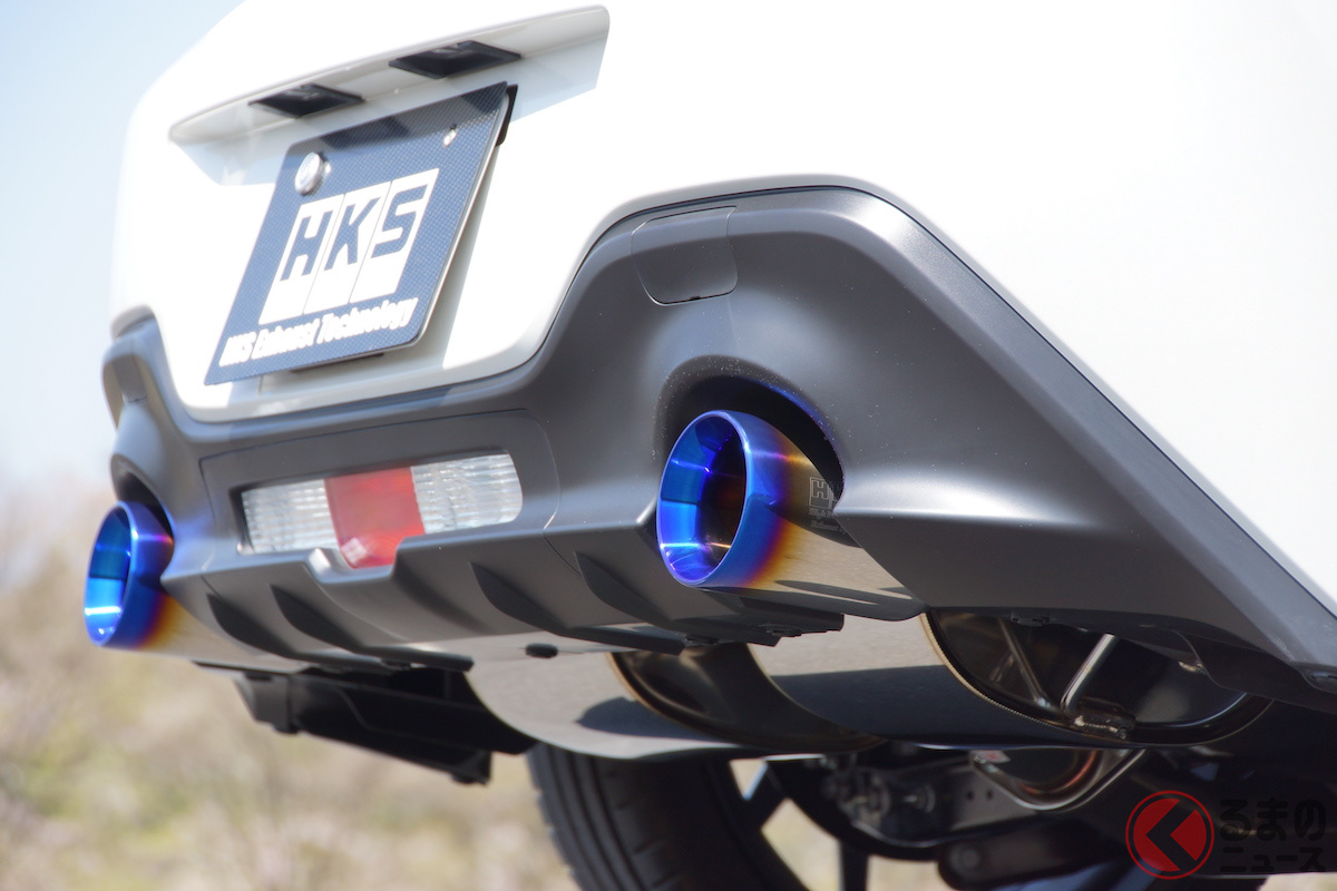 GR86/BRZ用のマフラー「LEGA MAX Sports」