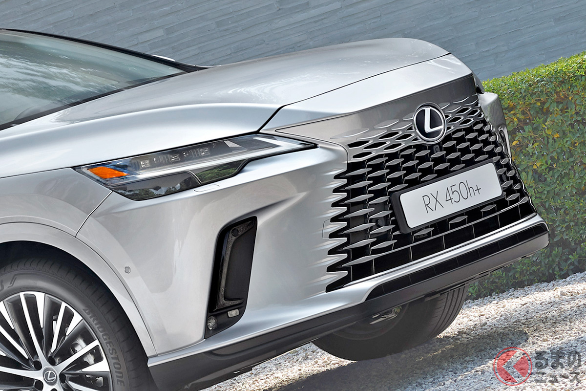新表現デザイン「スピンドルボディ」を採用したレクサス 新型「RX 450h+」