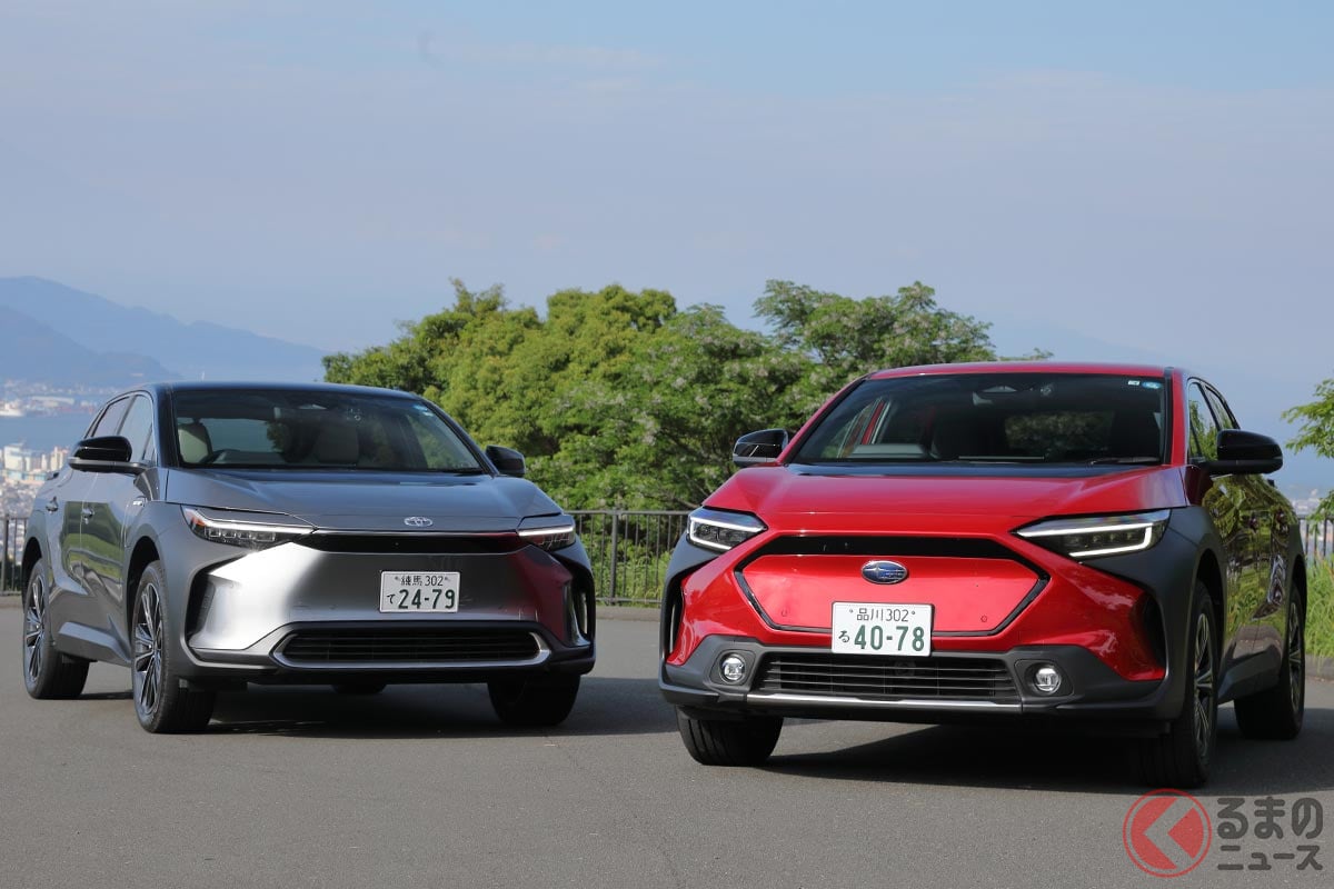 トヨタとスバルが一緒に作った新型「bZ4X」と新型「ソルテラ」