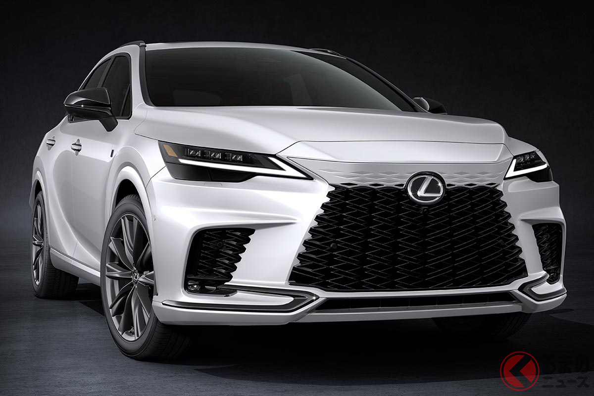 全幅1920mmとかなり大型化されたレクサス新型「RX」