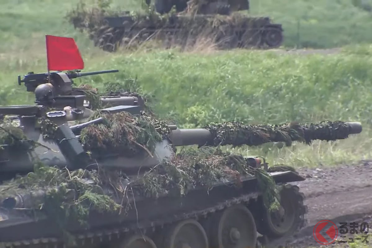 令和4年度富士総合火力演習の様子(画像:「陸上自衛隊 広報チャンネル」より引用)