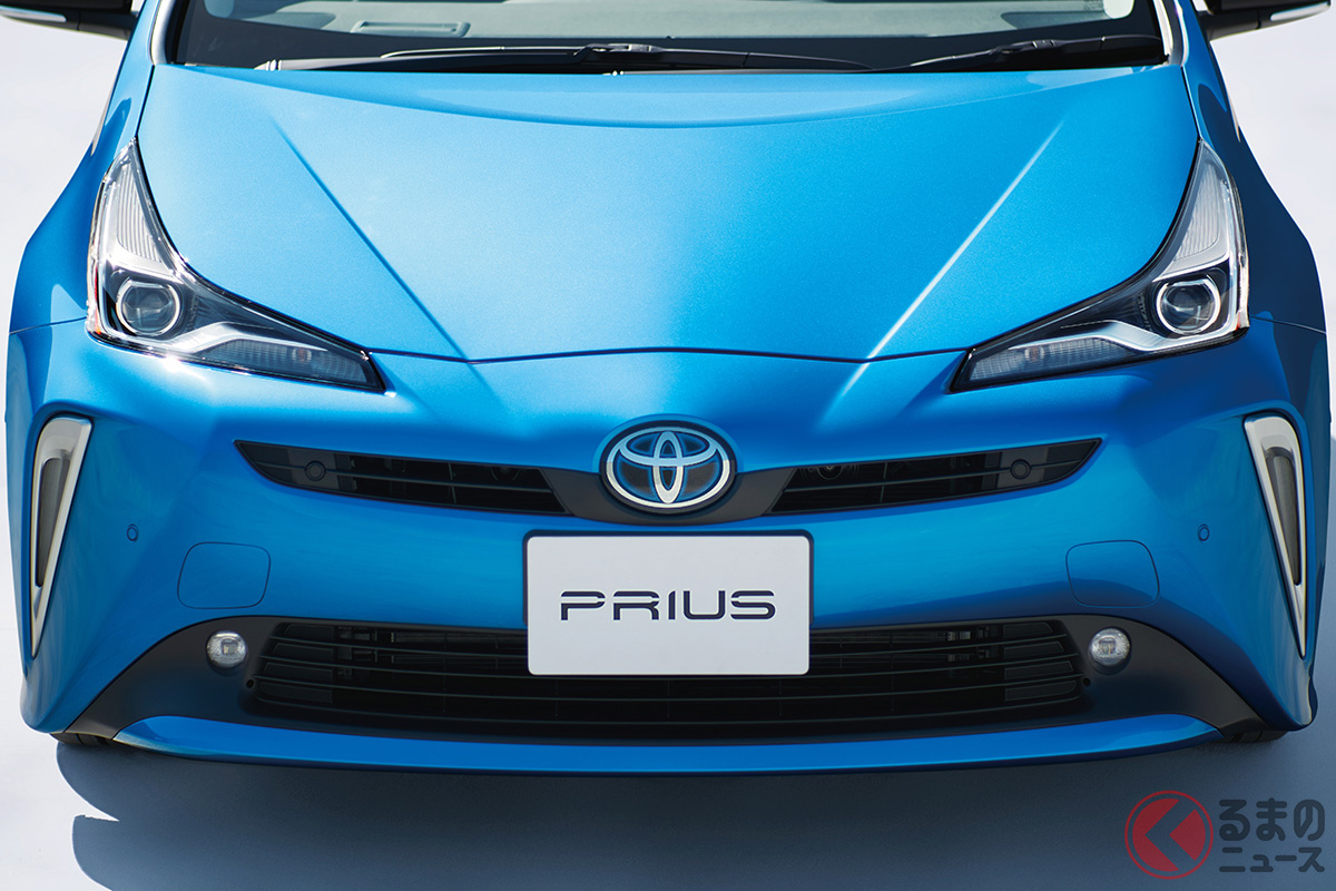 トヨタ 4代目「プリウス」（画像は2018年12月にマイナーチェンジした改良型モデル）