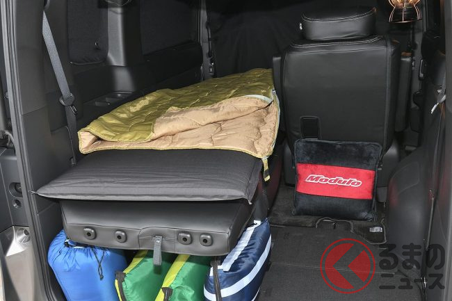 ホンダの新型 快適ミニバン で車中泊できる 爆睡仕様にするひと工夫は 新型ステップワゴンで試してみた くるまのニュース ホンダの新型 快適ミニバン で車中泊できる 爆睡仕様にするひと工夫は 新型ステップワゴンで試してみた くるまのニュース