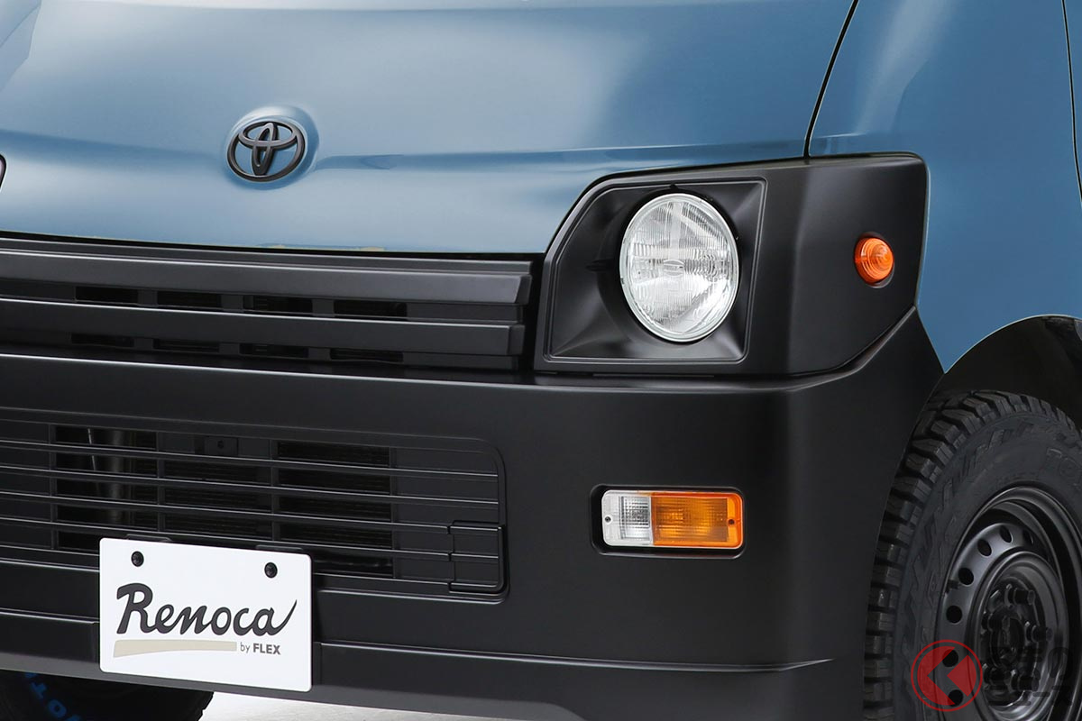 丸目がレトロな新型「MOL」(トヨタ「タウンエース」ベース)