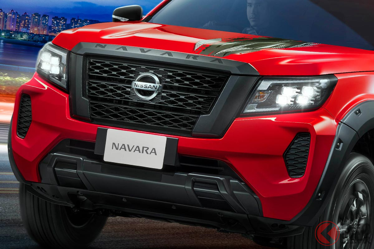 ブラック加飾がワイルドな日産「ナバラ ブラックエディション」(タイ仕様)
