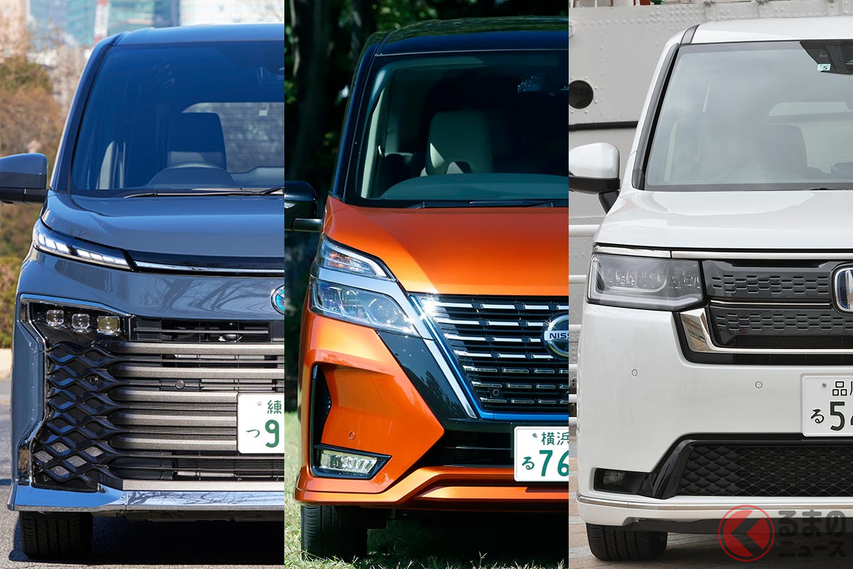 2022年から2023年にかけて各社のミドルサイズミニバンが全面刷新