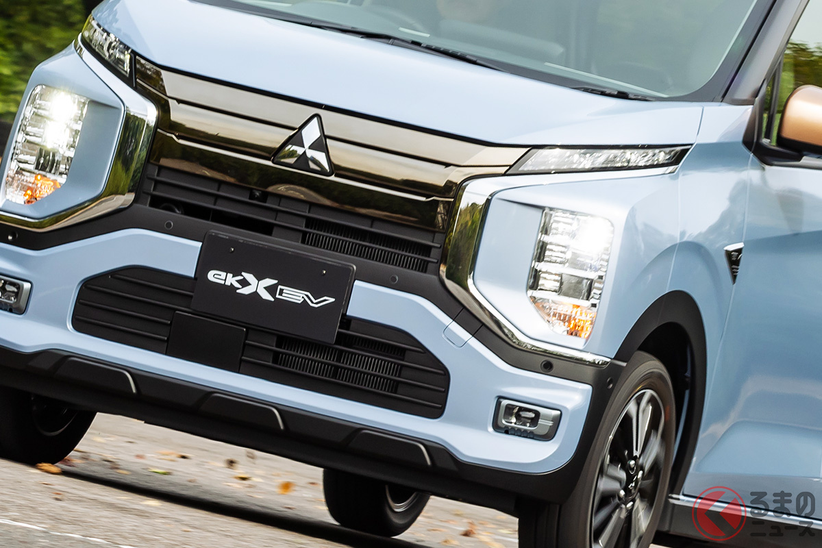 ヤマダデンキが7月4日より首都圏5店舗での法人販売を開始すると発表した、三菱自動車工業の軽EV「eKクロス EV」