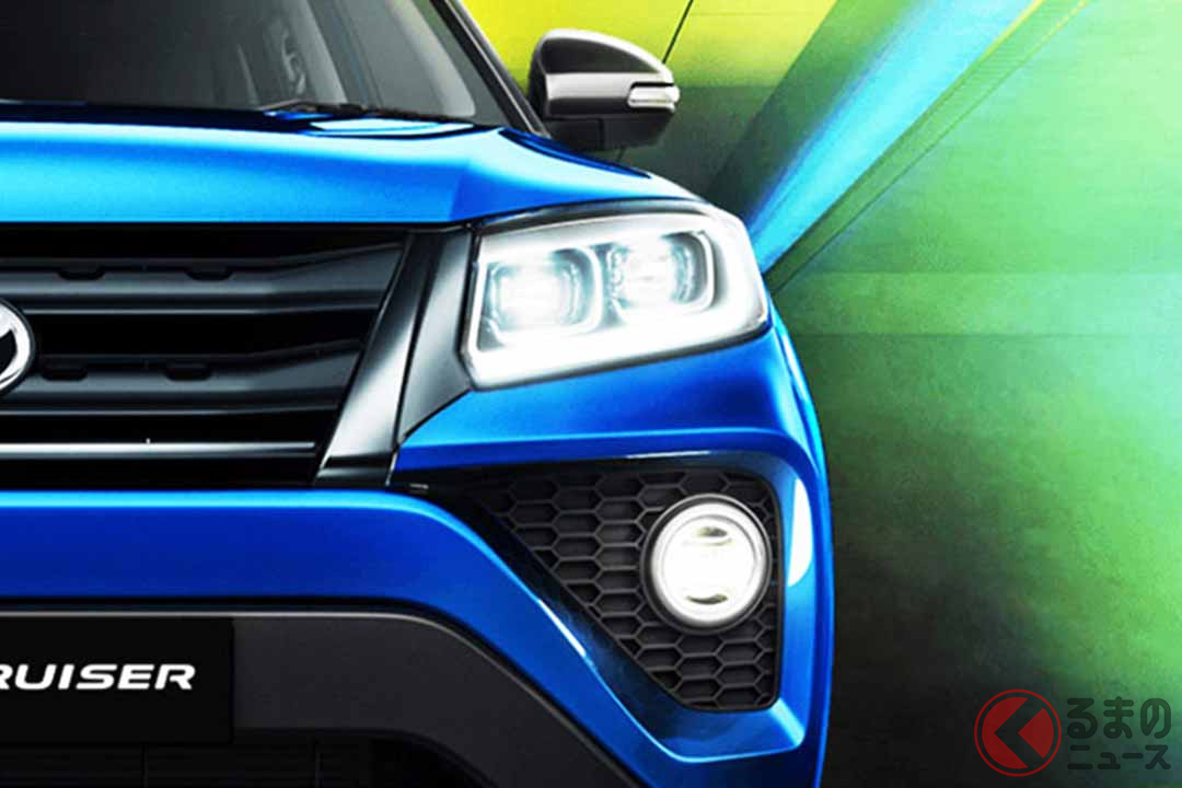 トヨタが2020年に発表したインド市場向け新型コンパクトSUV「アーバンクルーザー」