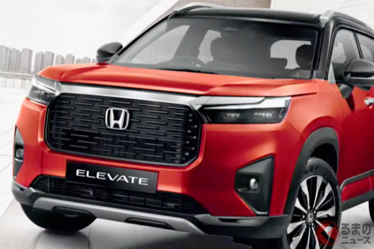 世界初公開されたホンダ新型「エレベート」