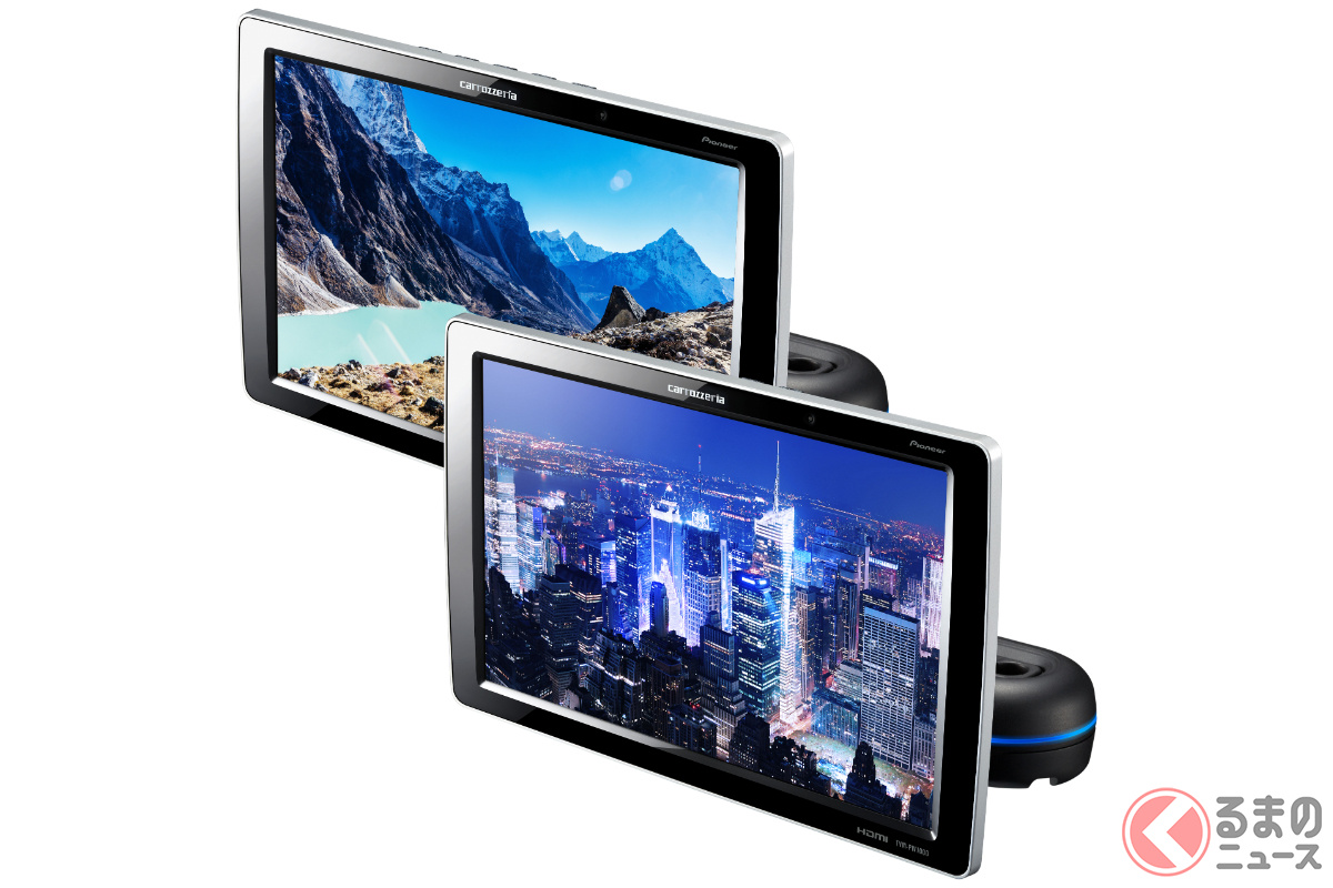 カロッツェリア 10.1V 型ワイド XGA プライベートモニター「TVM-PW1000TII」