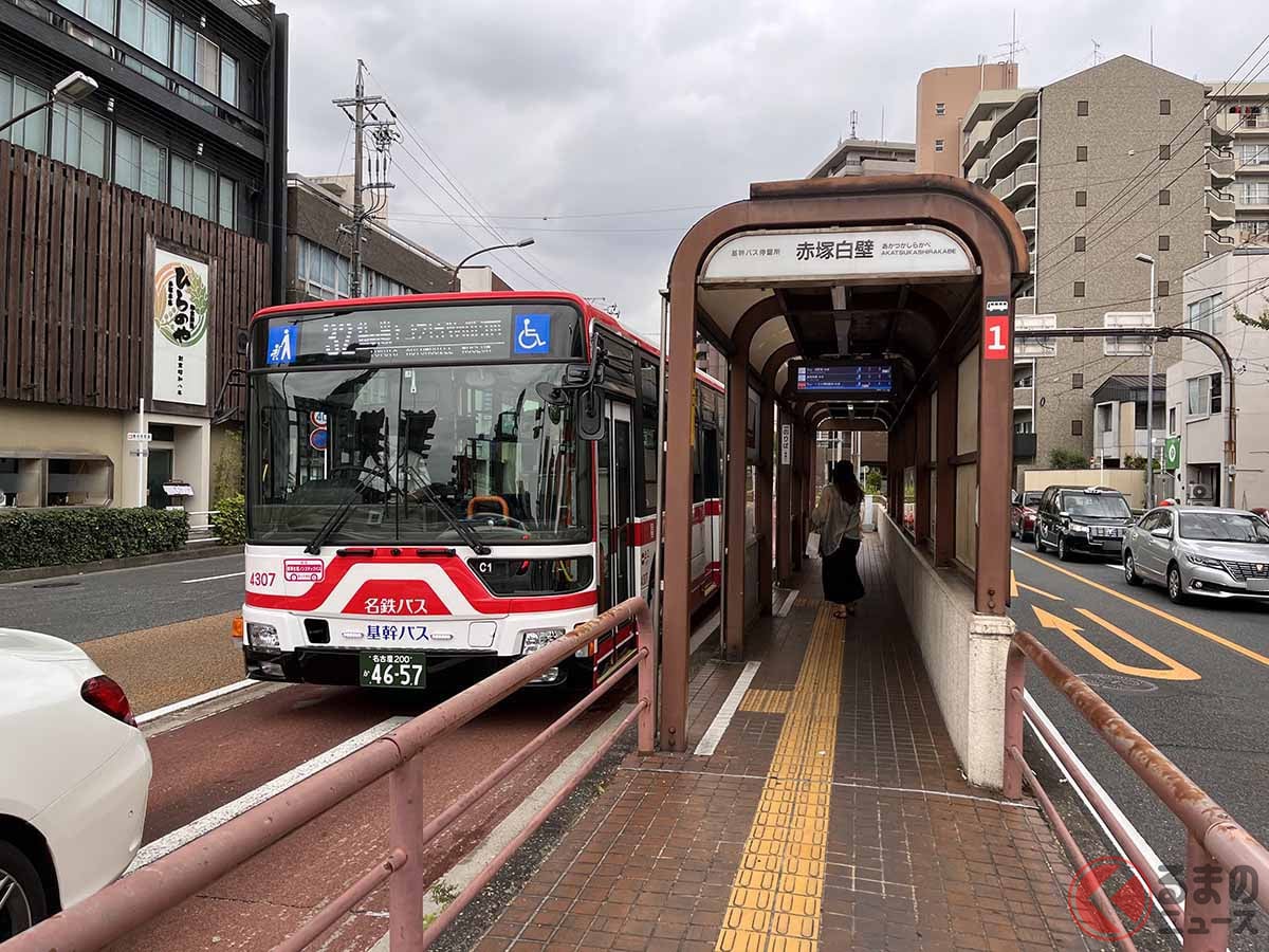 名古屋市の基幹バスレーン