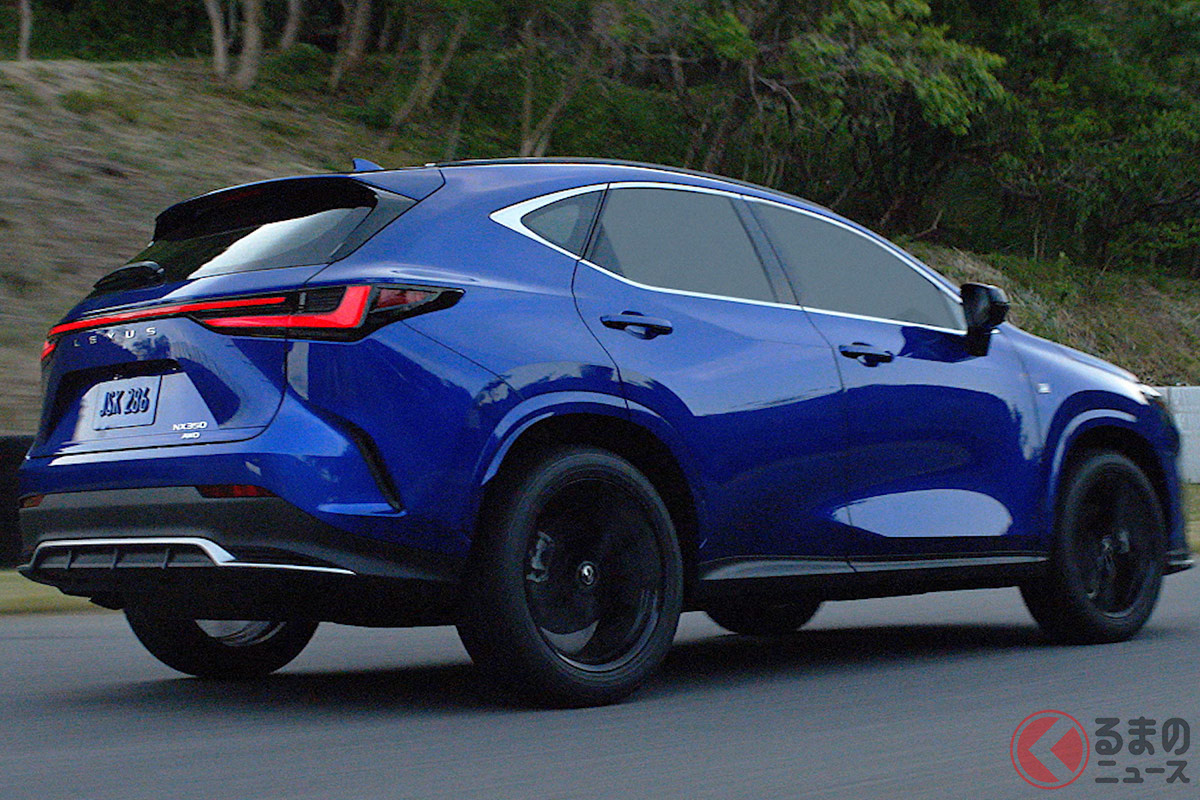 新開発の2.4リッターターボエンジンに電子制御フルタイムAWDを組み合わせた新型「NX 350」