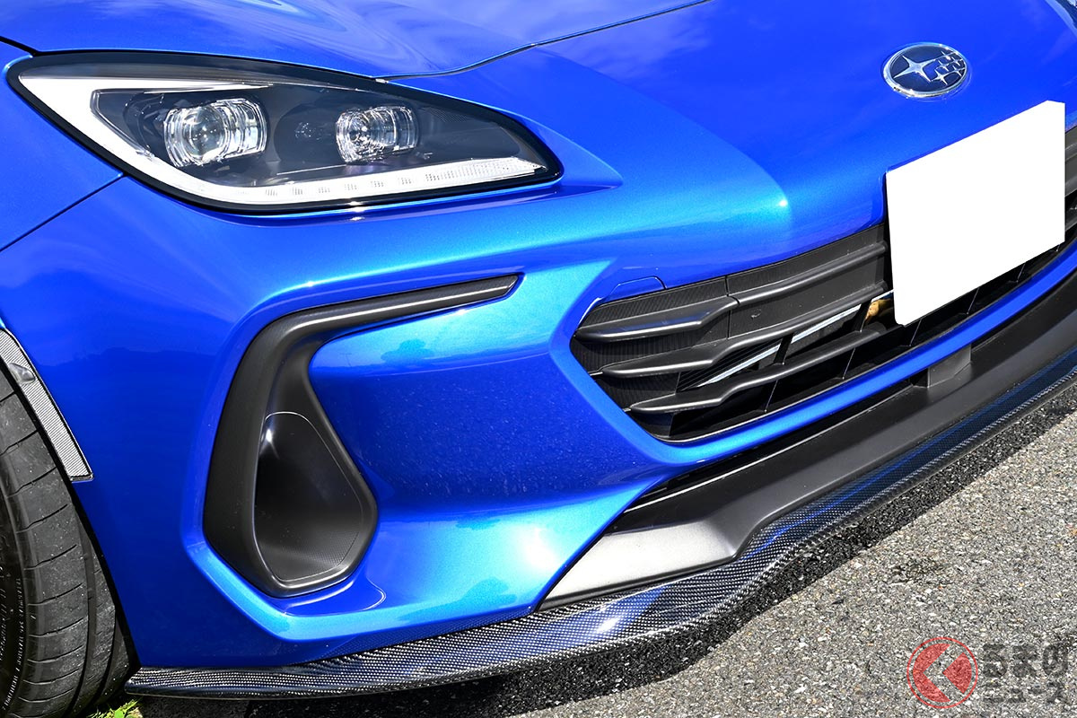 オリジナルエアロでカスタムしたスバル新型「BRZ」