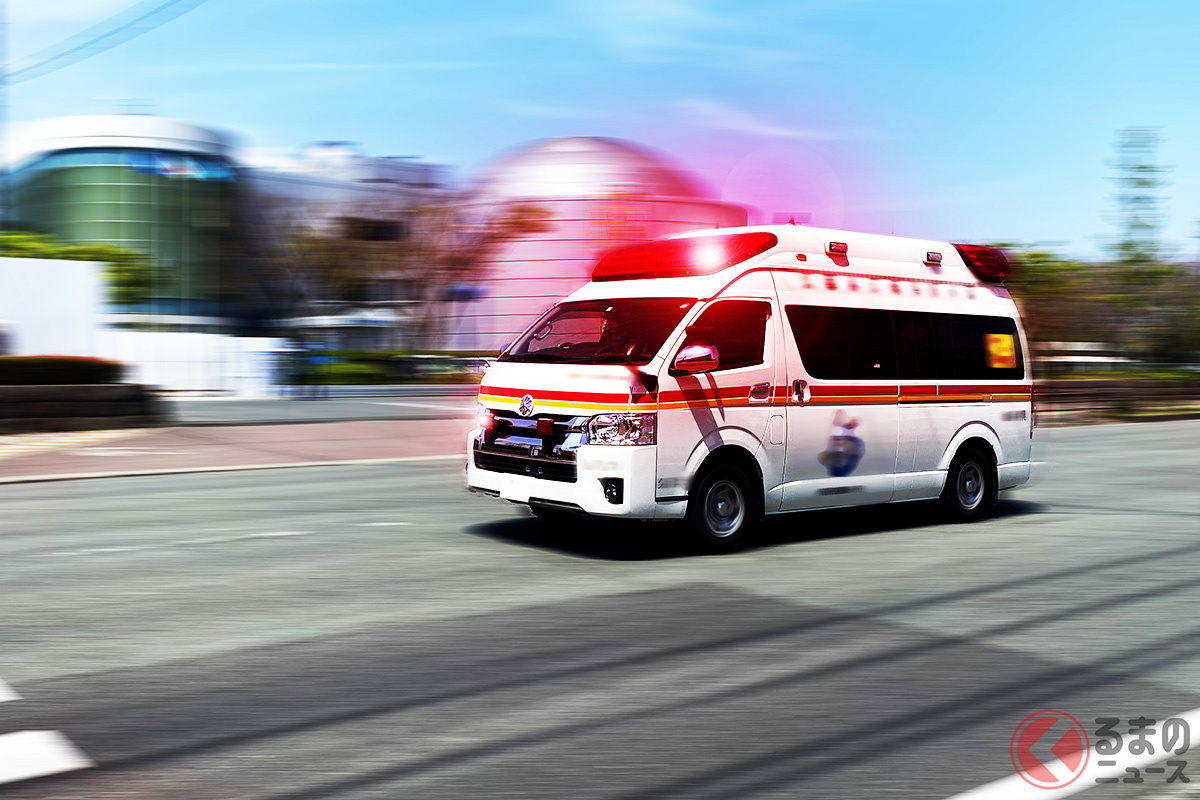 救急車の到着時間が伸びてる!? (画像はイメージ)