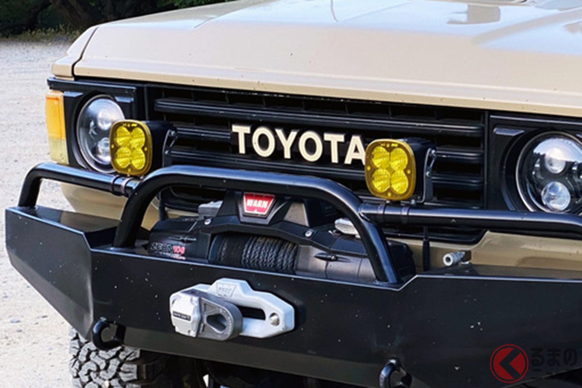 1000万円級のトヨタ「ランクル60レトロ仕様」 モダン内装に驚愕！ 極上SUVが米で落札 | くるまのニュース