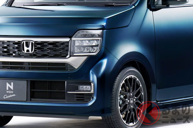 ダーク顔強調 なホンダ新型 N Wgn 22年秋登場 パワー感ツヨめ新グリルとは くるまのニュース ダーク顔強調 なホンダ新型 N Wgn 22年秋登場 パワー感ツヨめ新グリルとは くるまのニュース