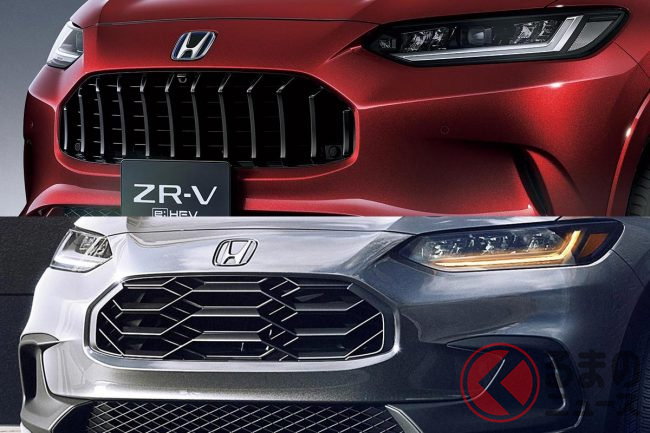 最新作安いZRV北米仕様ZR-V フロントグリル ハニカムグリル 新品未使用 ホンダ パーツ